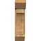 Ekena Millwork Imperial Slat Rough Sawn Bracket w/ Offset Brace, Western Red Cedar, 8"W x 20"D x 32"H BKT0806X20X32IMP06RWR - alternate 3